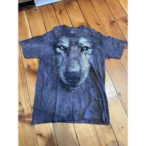 The Mountain Wolf Face T-Shirt - Size XL